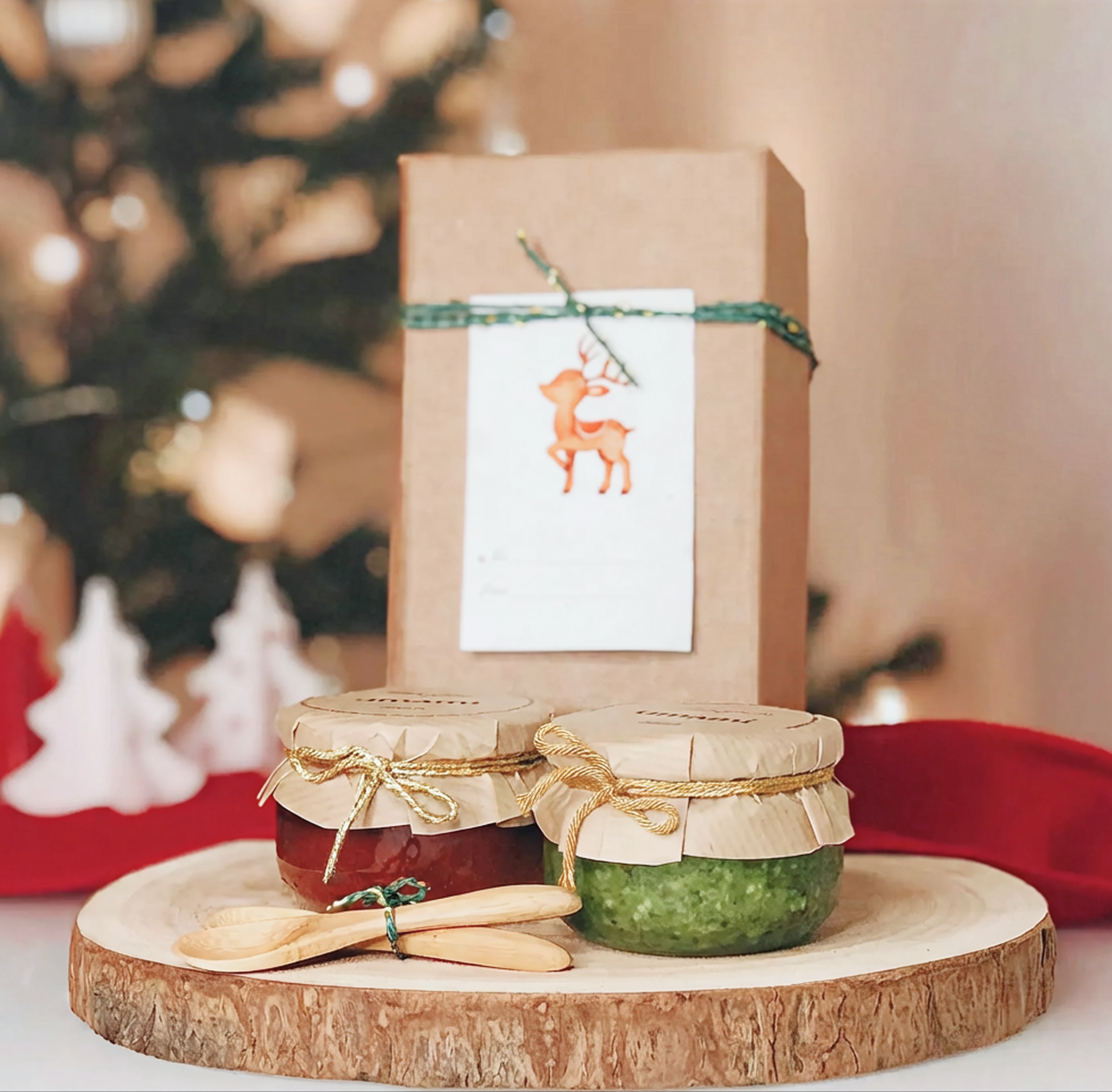 Umami pestos and seed paper tags